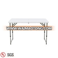 4FT Adjustable High Reading Rectangle Folding Table